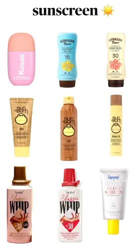 sunscreen