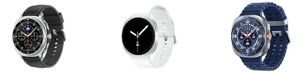 Samsung Galaxy Watch 8 compare