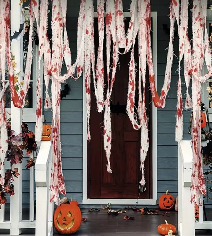 outdoor halloween decor