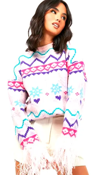 Women’s Christmas Jumper for Casual Setups