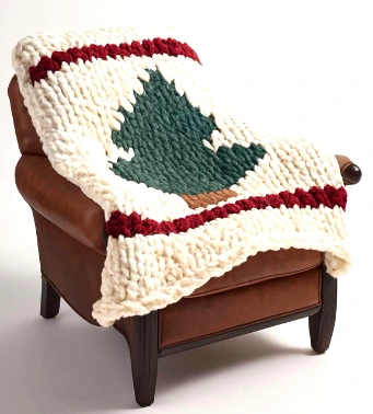 Chunky Knit Throw
