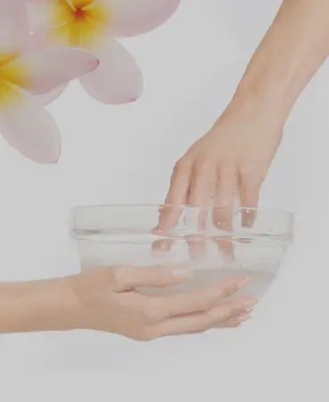 Use of Warm, Soapy Water