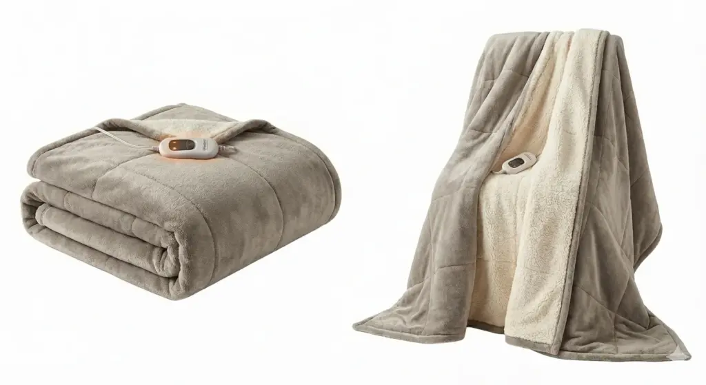 beautyrest reversible heated blanket