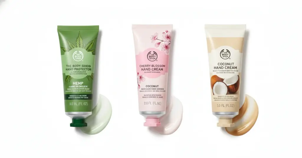the body shop hand creams