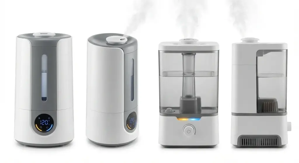 type of humidifiers