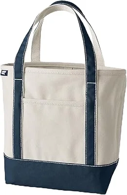 Lands' End Natural Canvas Tote