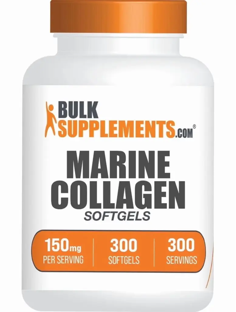 BulkSupplements.com Marine Collagen Softgels