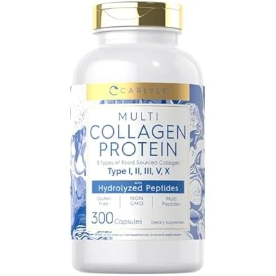 Carlyle Multi Collagen Protein 300 Capsules