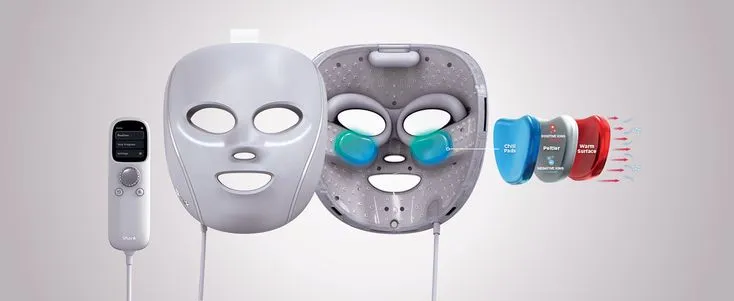 Shark CryoGlow LED Face Mask with Under-Eye Cooling